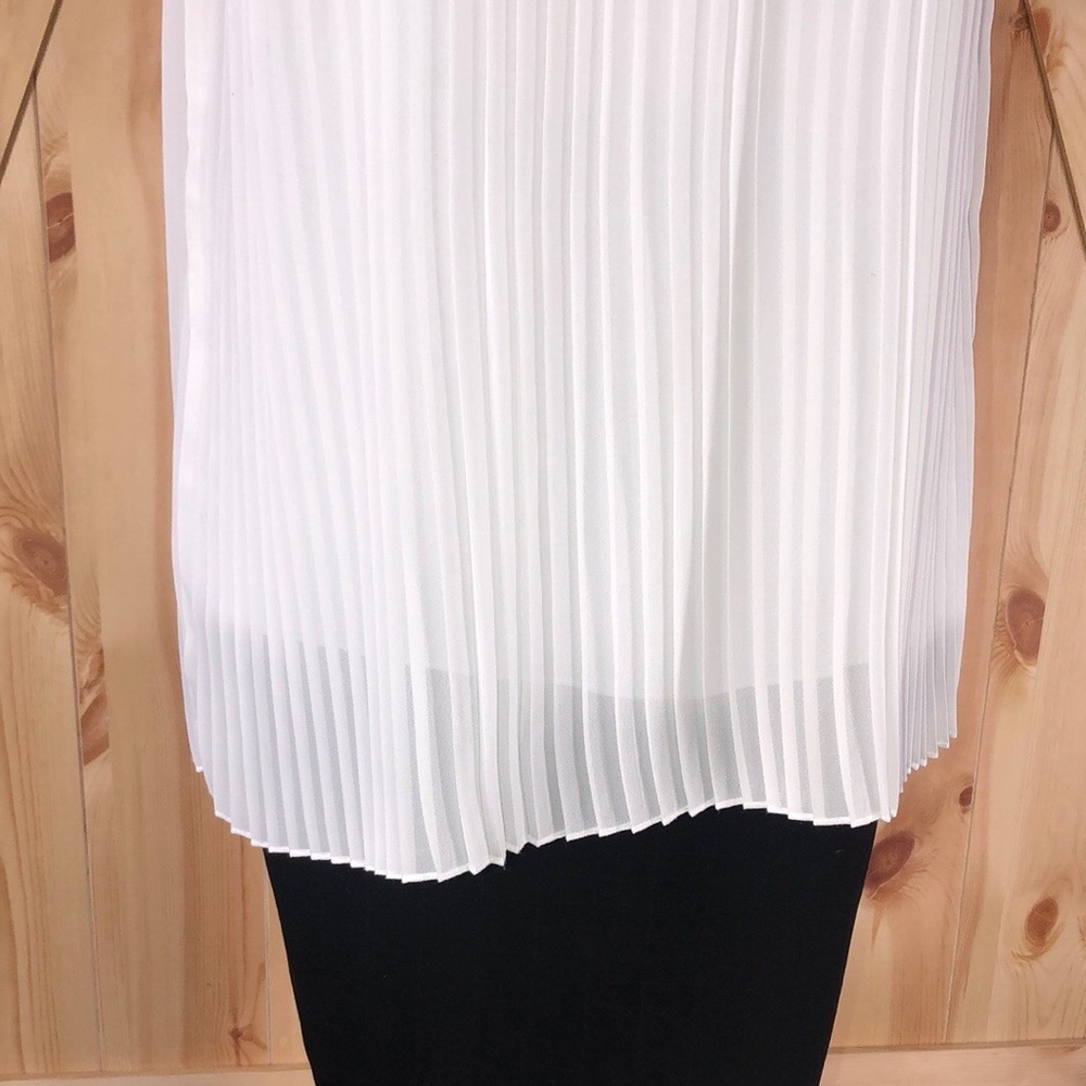Speechless Women's Size 14 Top White Tunic Blouse Sleeveless NWOT - Picture 5 of 16